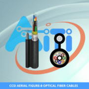 CCSI AERIAL FIGURE 8 OPTICAL FIBER CABLES  12/2T