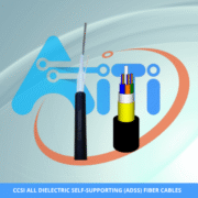 CCSI ALL DIELECTRIC SELF-SUPPORTING (ADSS) FIBER CABLES 12/2T